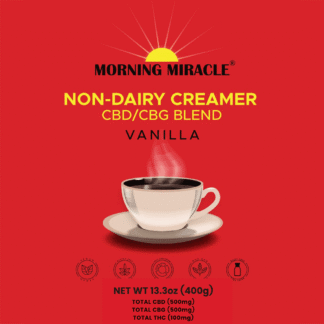 Morning Miracle Coffee Creamer 50 servings label front